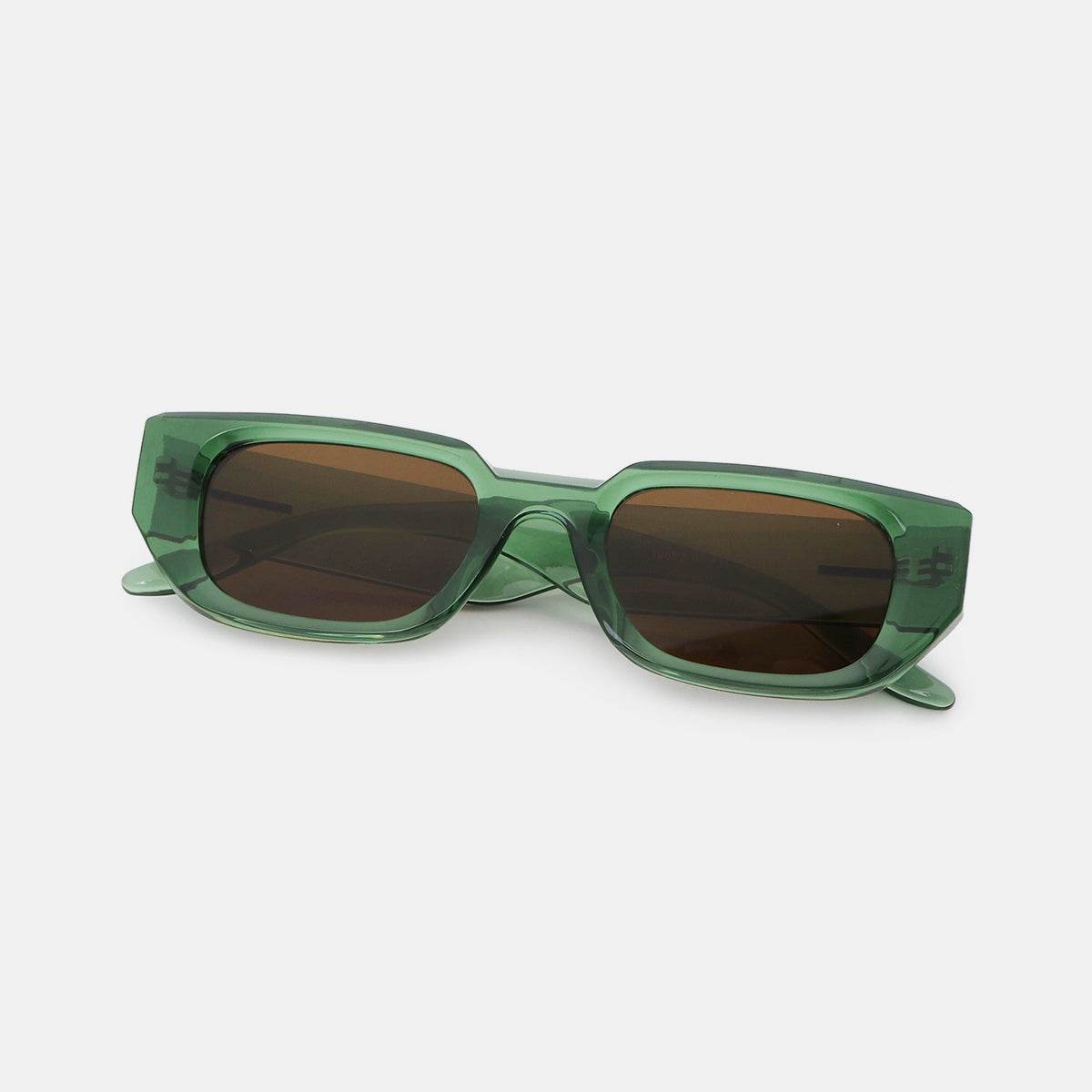 Polycarbonate Frame Rectangle Sunglasses - Delanoir