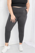 Leggings Depot Full Size Pocketed High Waist Pants - Delanoir