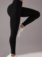 Seamless High Waist Active Pants - Delanoir
