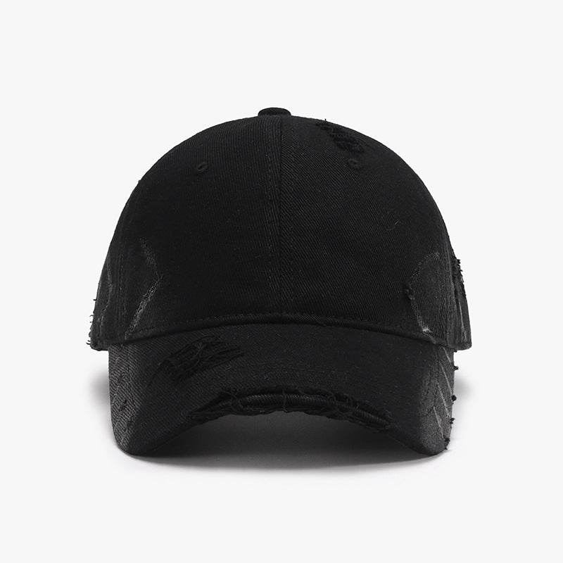 Distressed Adjustable Cotton Hat - Delanoir