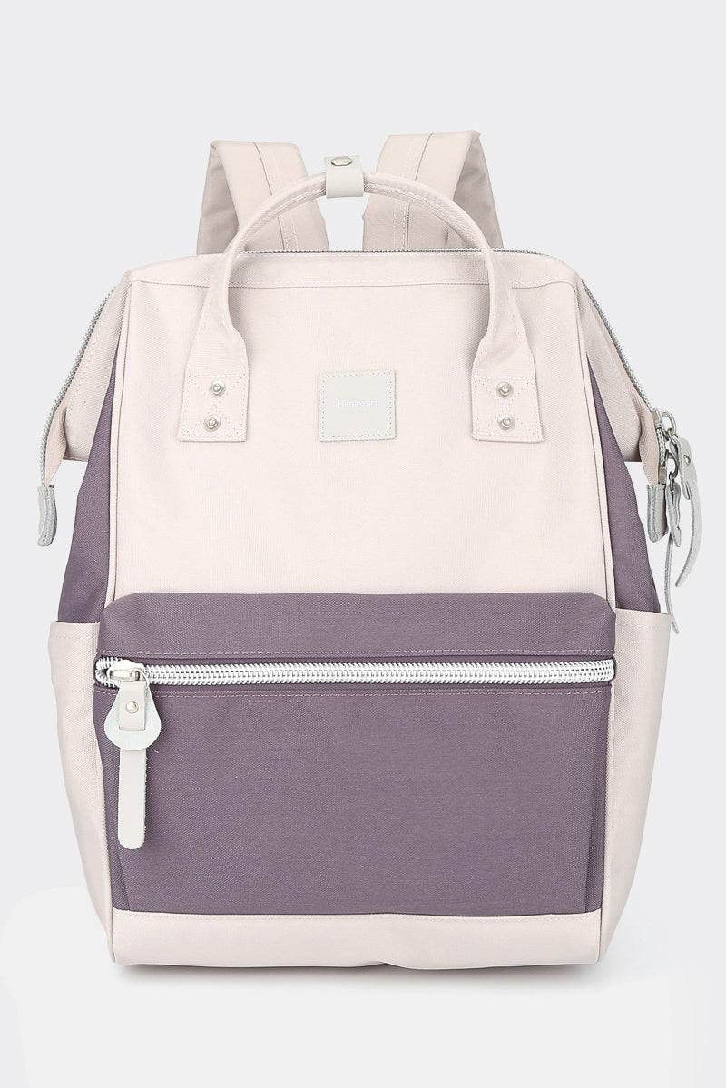 Himawari Water Resistant Canvas Backpack Bag with Side Pockets - Delanoir