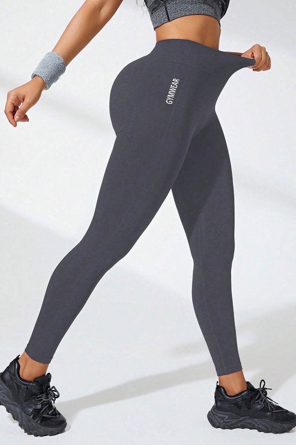 High Waist Active Leggings - Delanoir