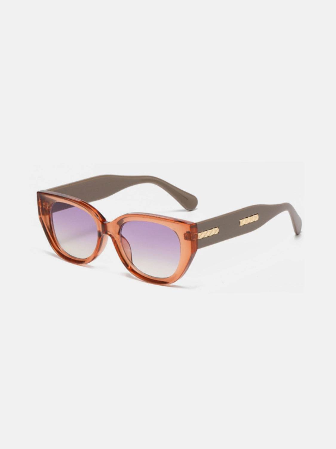 Cat Eye Polycarbonate Frame Sunglasses - Delanoir