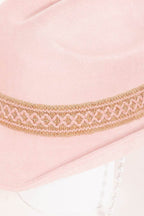 Fame Ornate Band Cowboy Hat - Delanoir