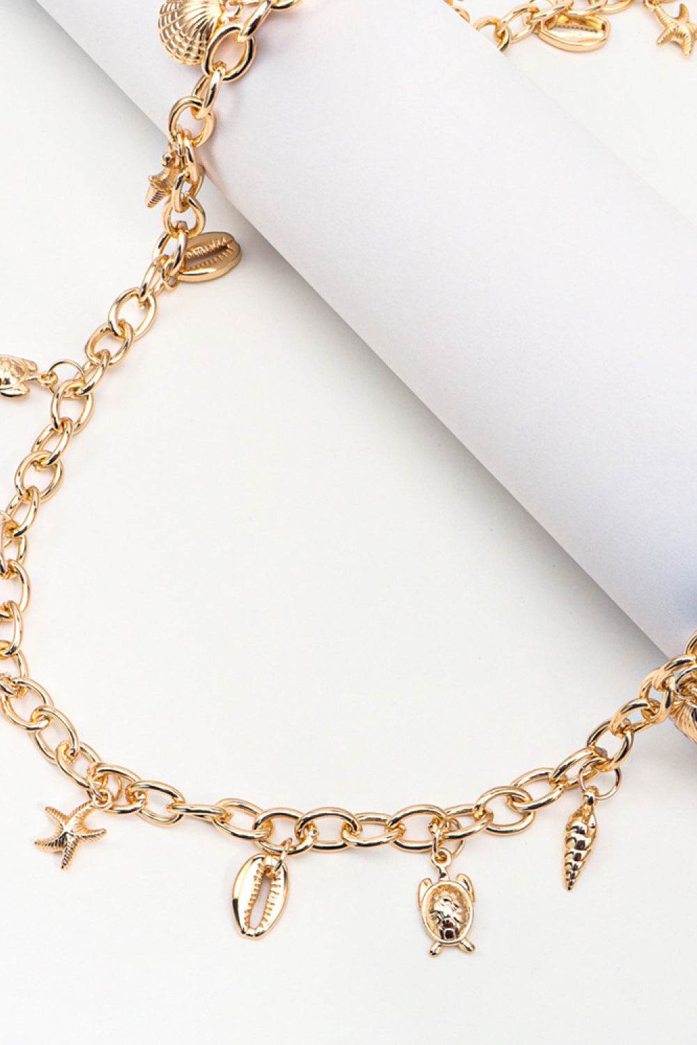 Ocean Element Charm Chain Belt - Delanoir