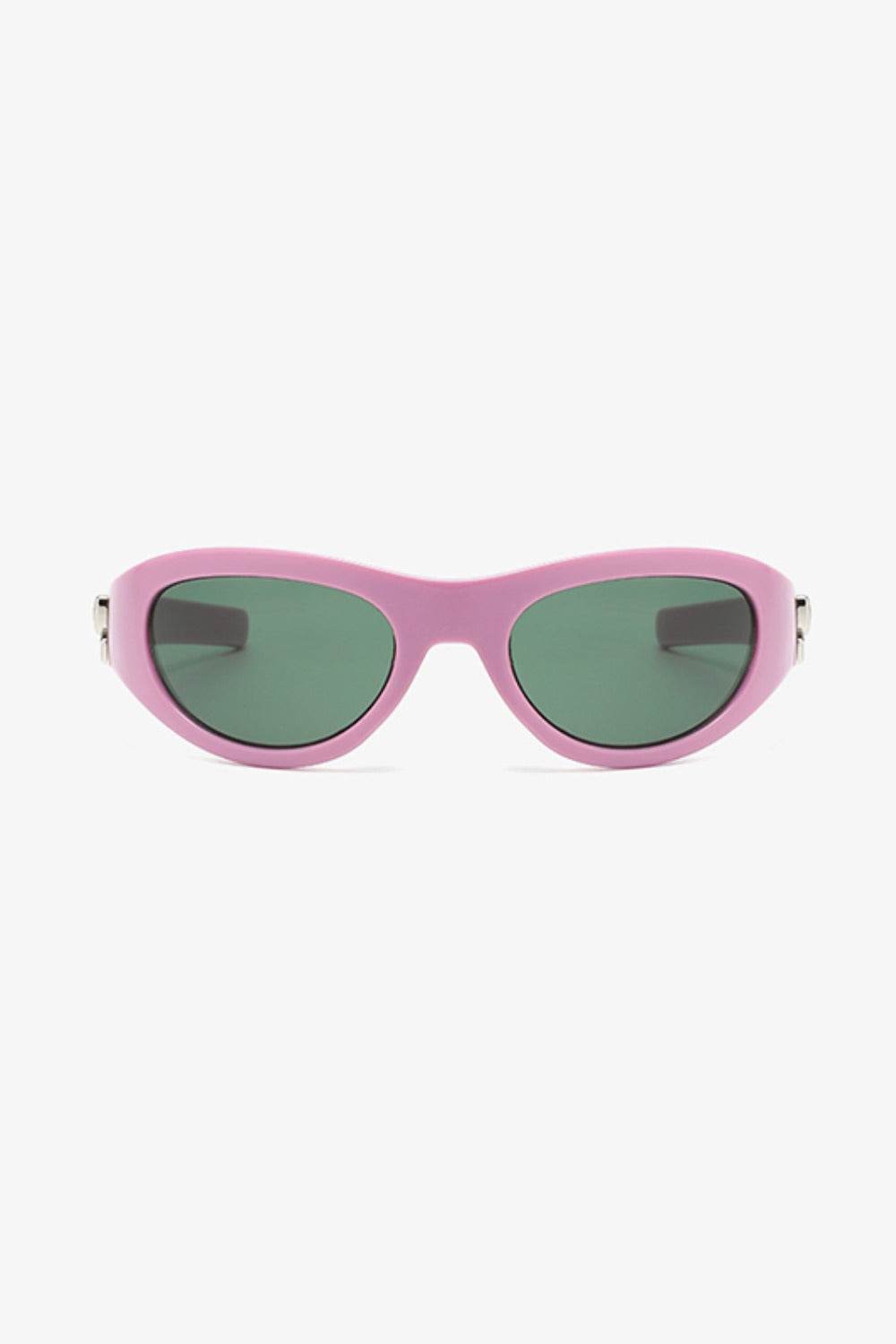 Polycarbonate Frame Cat-Eye Sunglasses - Delanoir