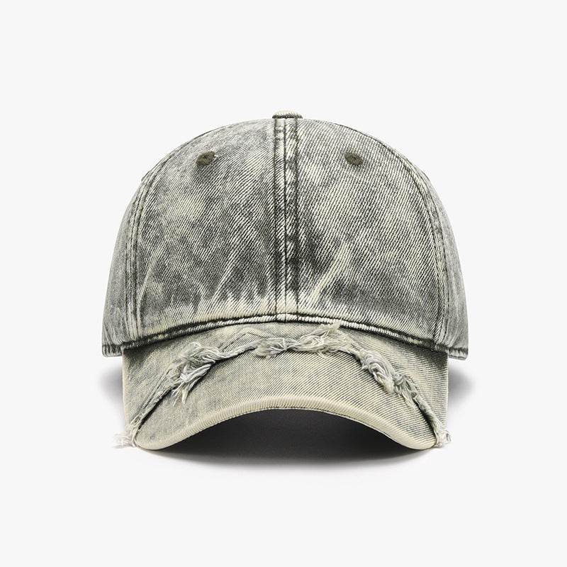 Fringe Adjustable Cotton Baseball Cap - Delanoir