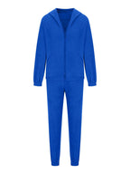 Zip Up Long Sleeve Hoodie and Joggers Set - Delanoir