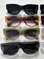 Cat Eye Polycarbonate Frame Sunglasses - Delanoir