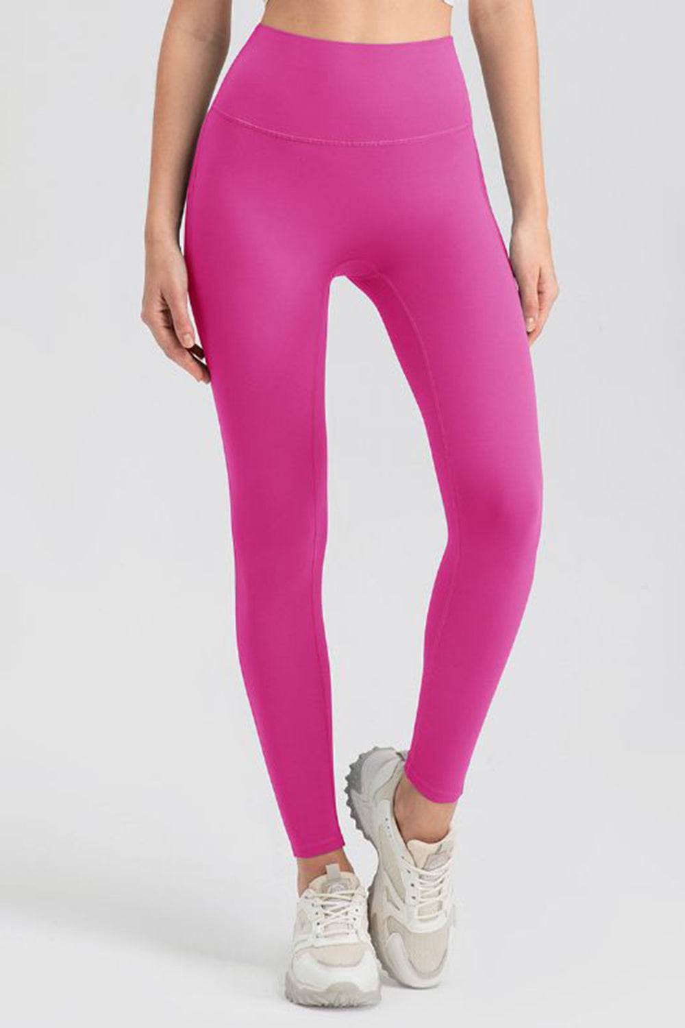 High Waist Skinny Active Pants - Delanoir