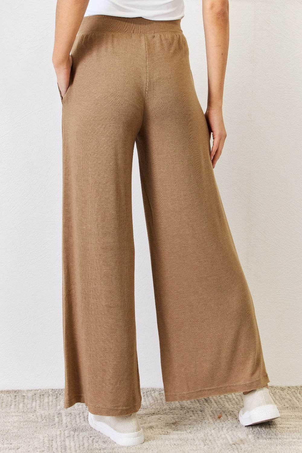RISEN Ultra Soft Wide Leg Pants - Delanoir