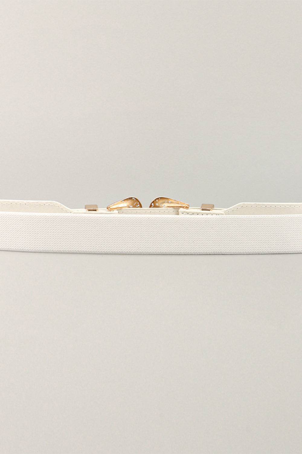 Double Buckle Elastic Belt - Delanoir