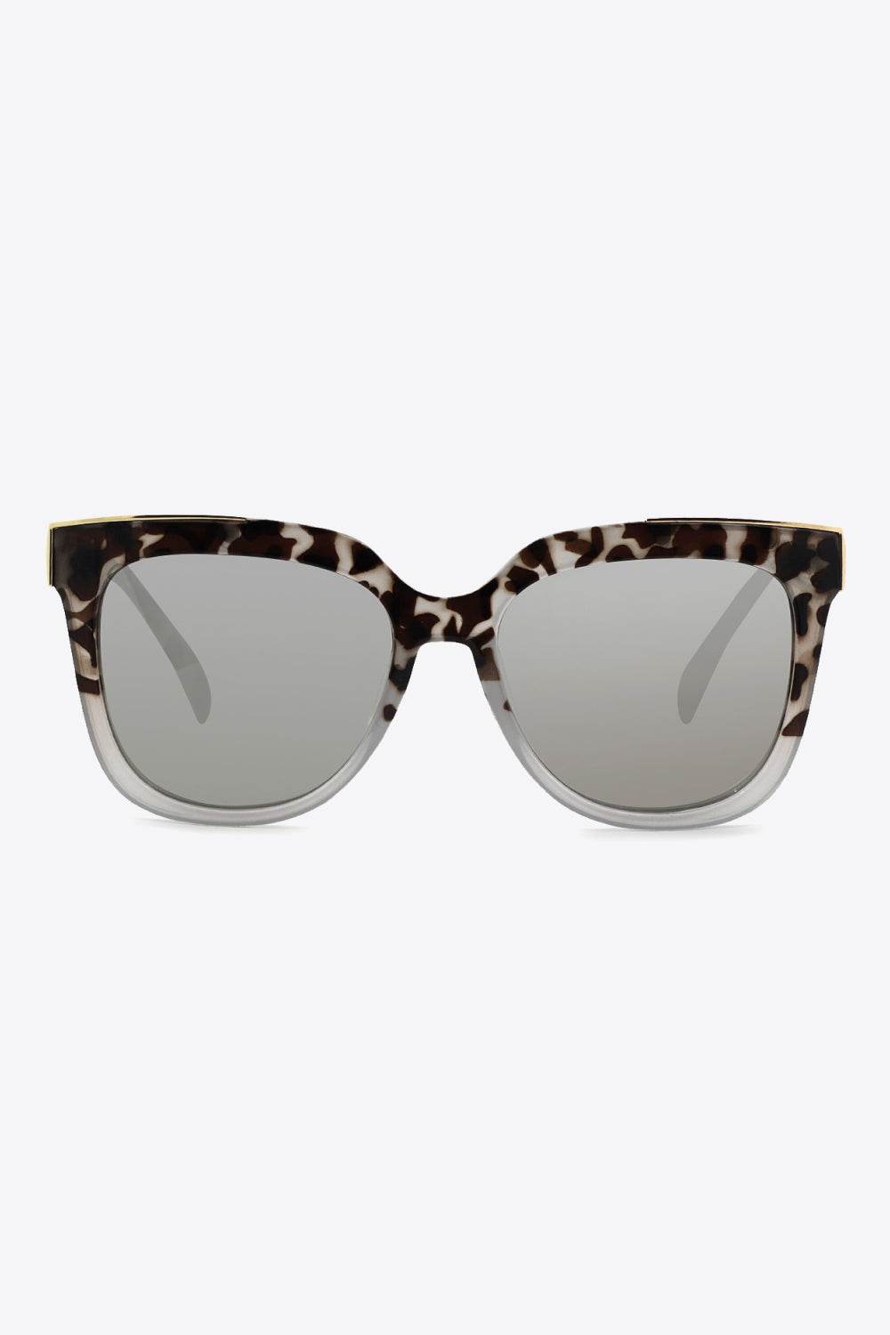 Tortoiseshell Polycarbonate Frame Full Rim Sunglasses - Delanoir