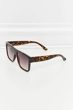 Tortoiseshell Square Full Rim Sunglasses - Delanoir