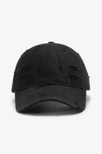 Distressed Adjustable Baseball Cap - Delanoir