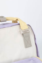 Himawari Contrast Water and Scratch-Resistant Nylon Backpack Bag - Delanoir