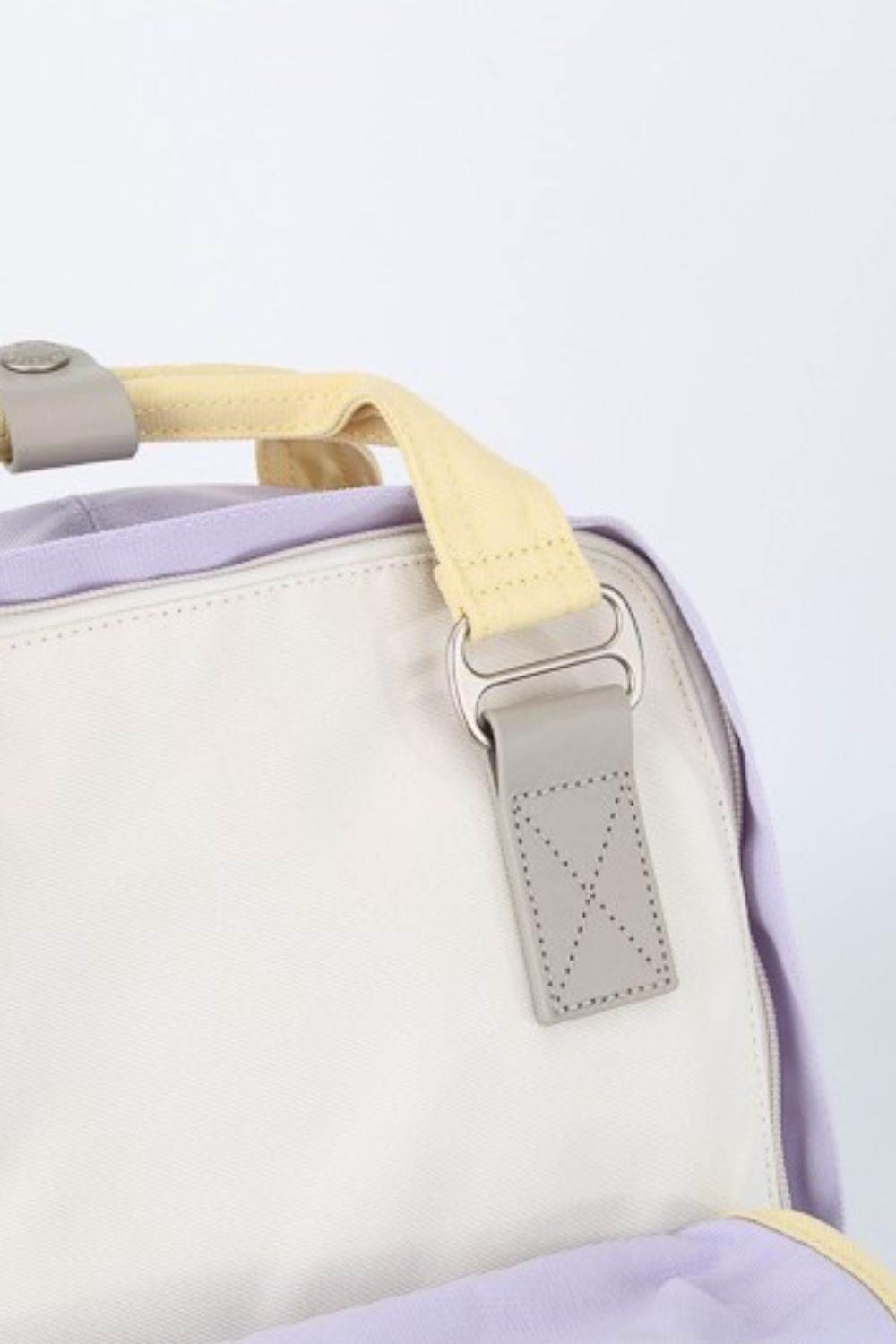 Himawari Contrast Water and Scratch-Resistant Nylon Backpack Bag - Delanoir