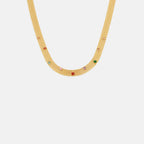 Titanium Steel Zircon Necklace - Delanoir