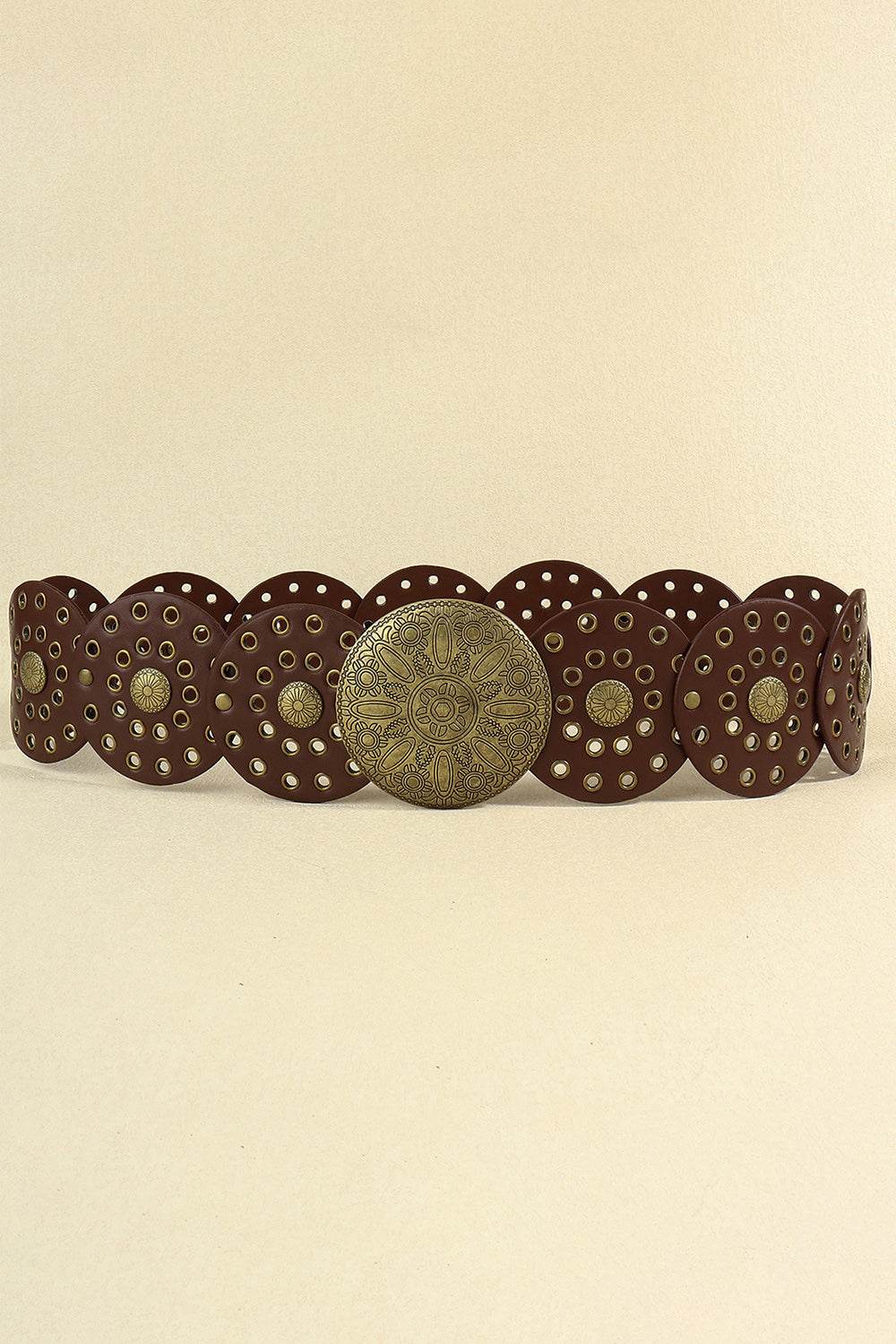 Zinc Alloy PU Disc Belt - Delanoir