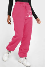 Simply Love Simply Love Full Size CA 1850 Graphic Joggers - Delanoir