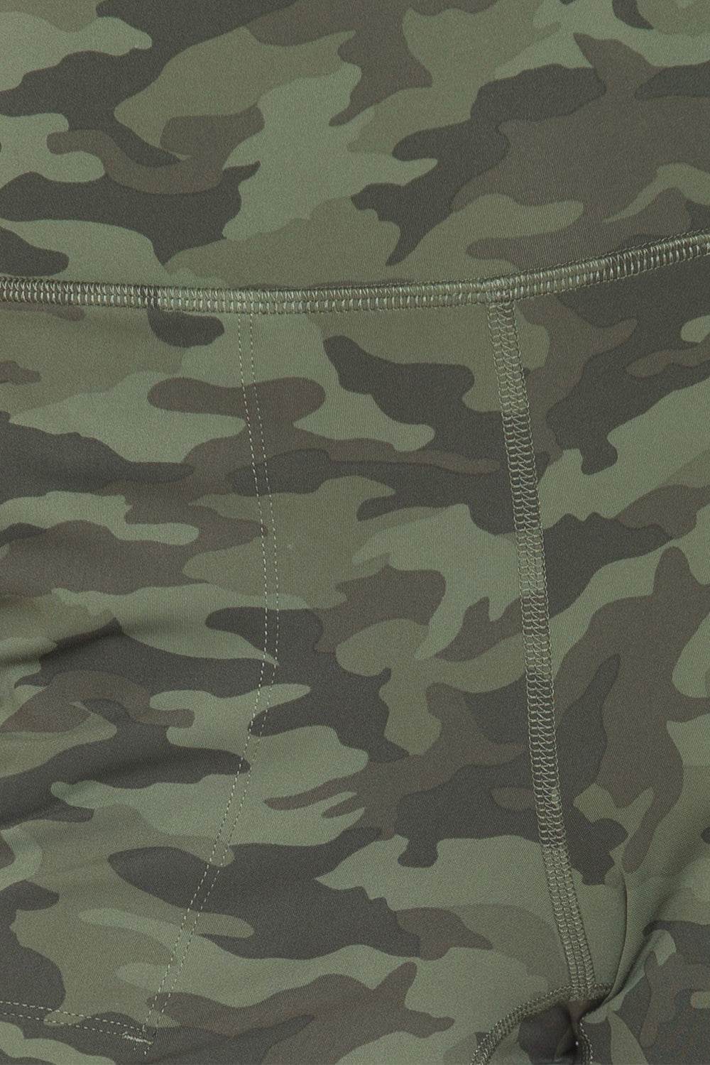 Leggings Depot Camouflage High Waist Leggings - Delanoir