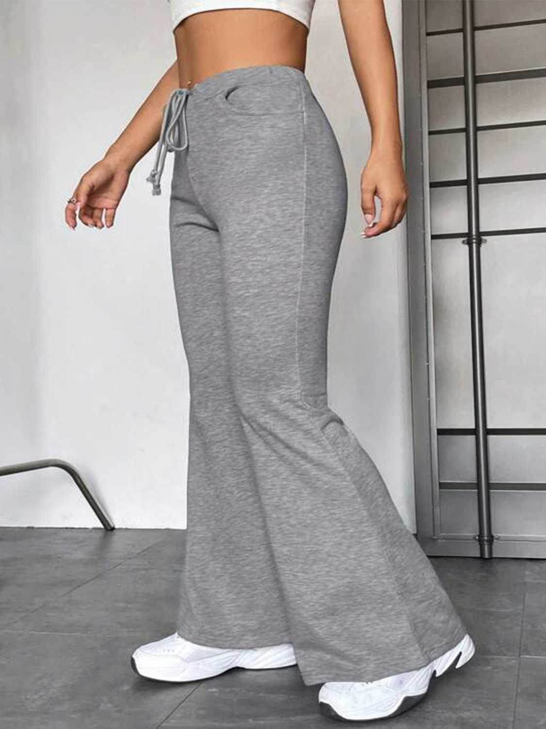 Drawstring Sweatpants with Pockets - Delanoir