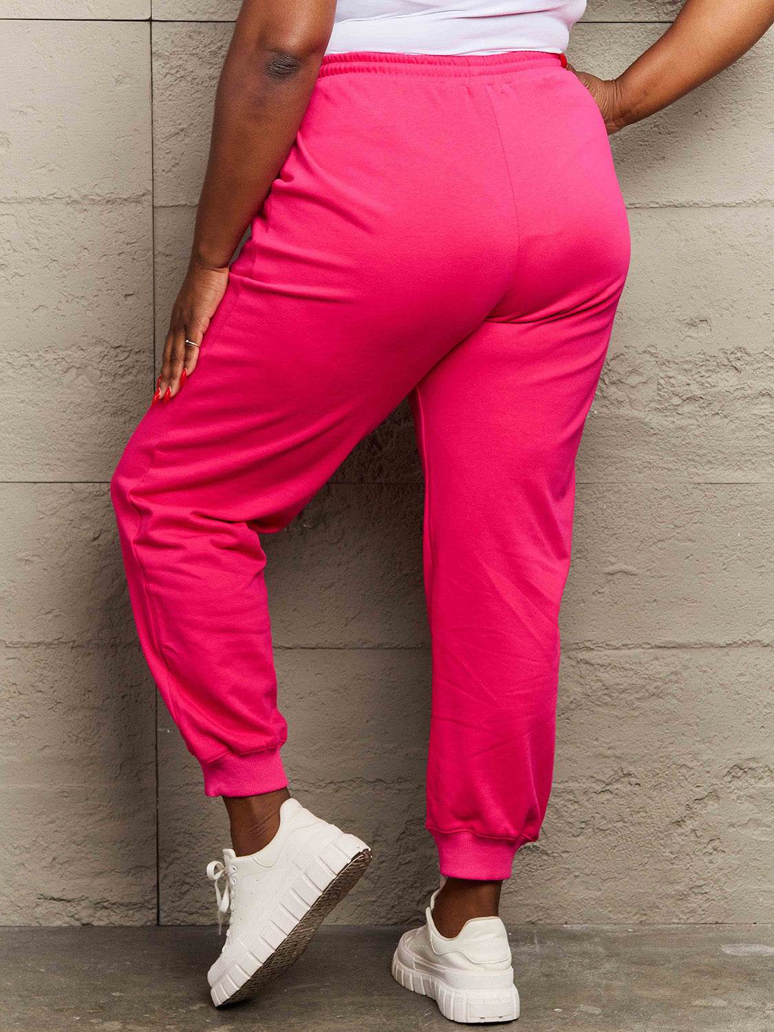 Simply Love Full Size Drawstring Sweatpants - Delanoir