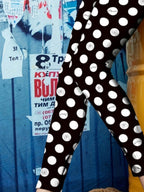 Printed High Waist Skinny Leggings - Delanoir