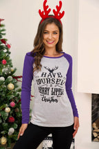 Full Size Graphic Long Sleeve T-Shirt - Delanoir