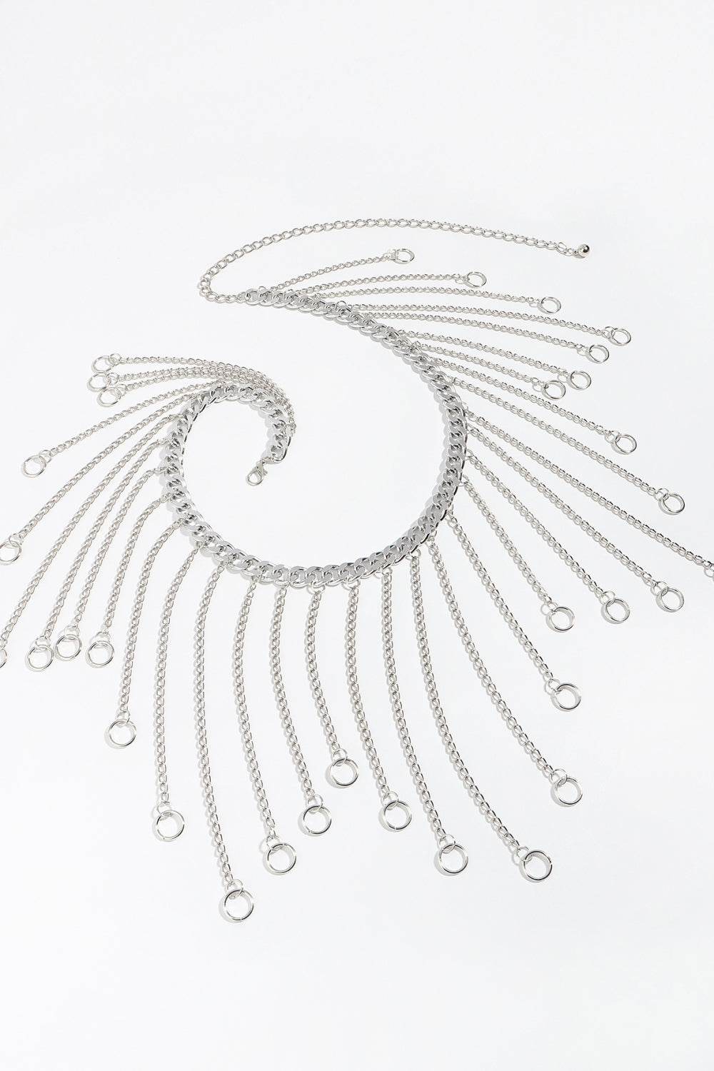 Fringe Chain Alloy Belt - Delanoir