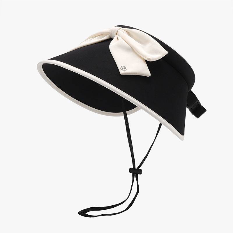 Bow Ice Silk Sun Hat - Delanoir