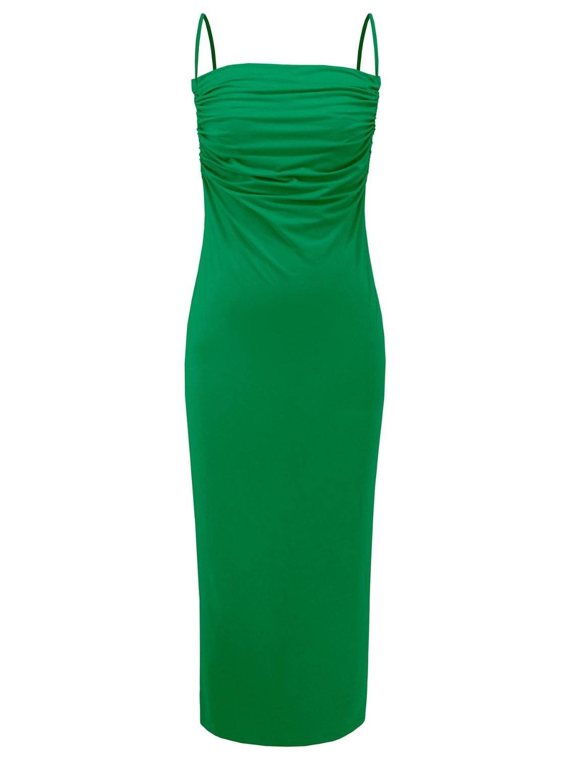 Backless Cowl Neck Sleeveless Cami Dress - Delanoir