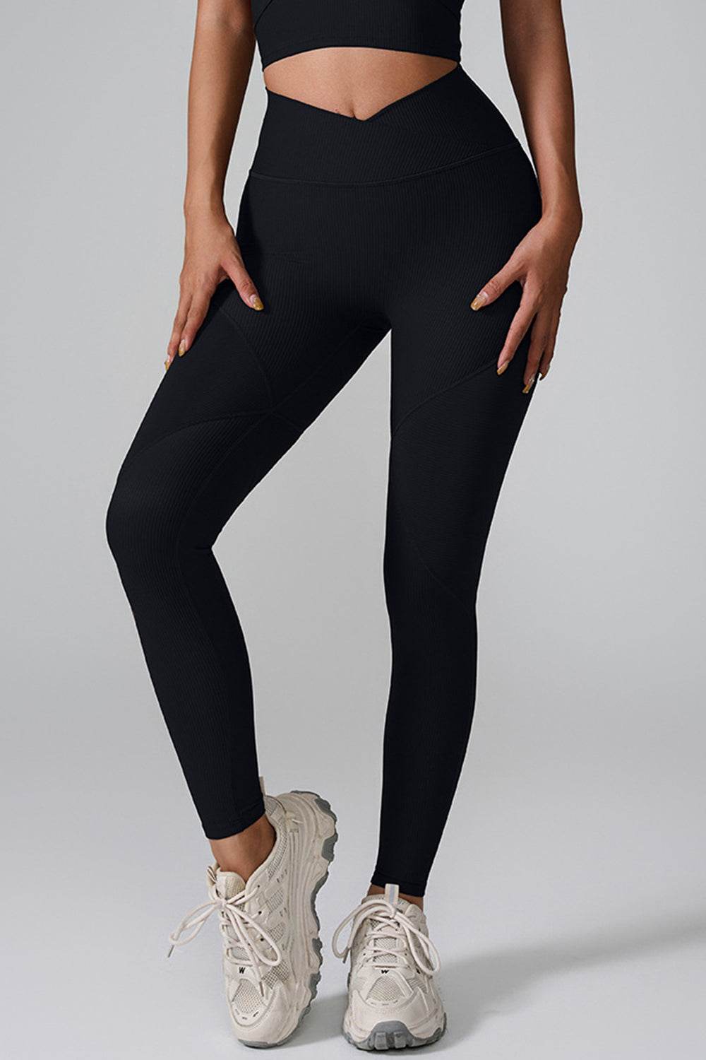 High Waist Active Leggings - Delanoir