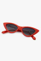 Chain Detail Cat-Eye Sunglasses - Delanoir