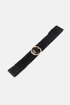 Alloy Buckle Braided Belt - Delanoir