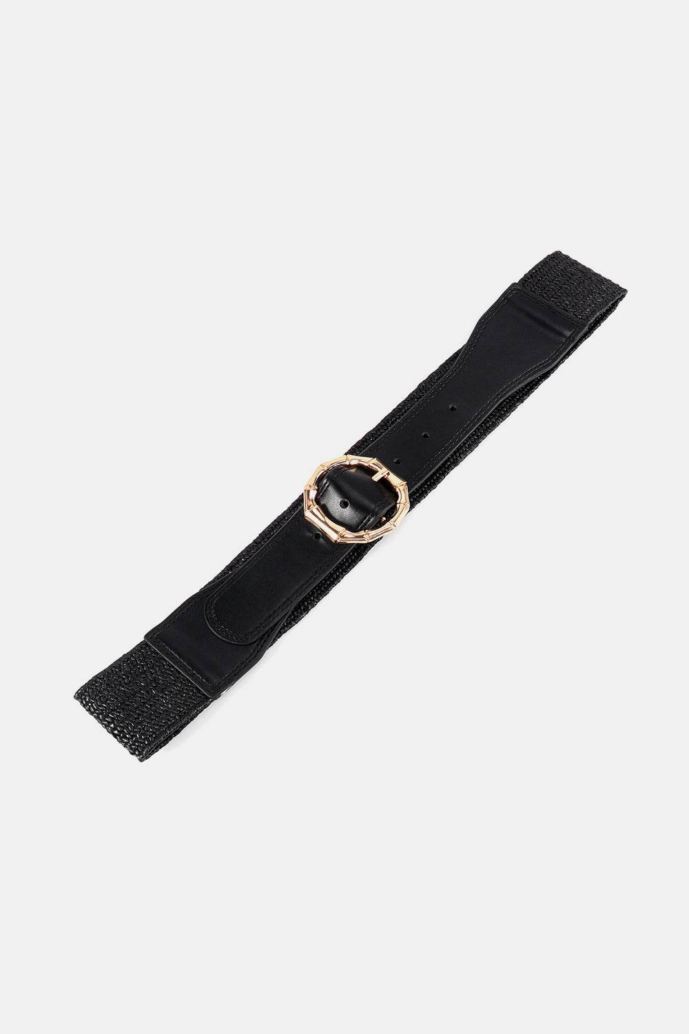Alloy Buckle Braided Belt - Delanoir