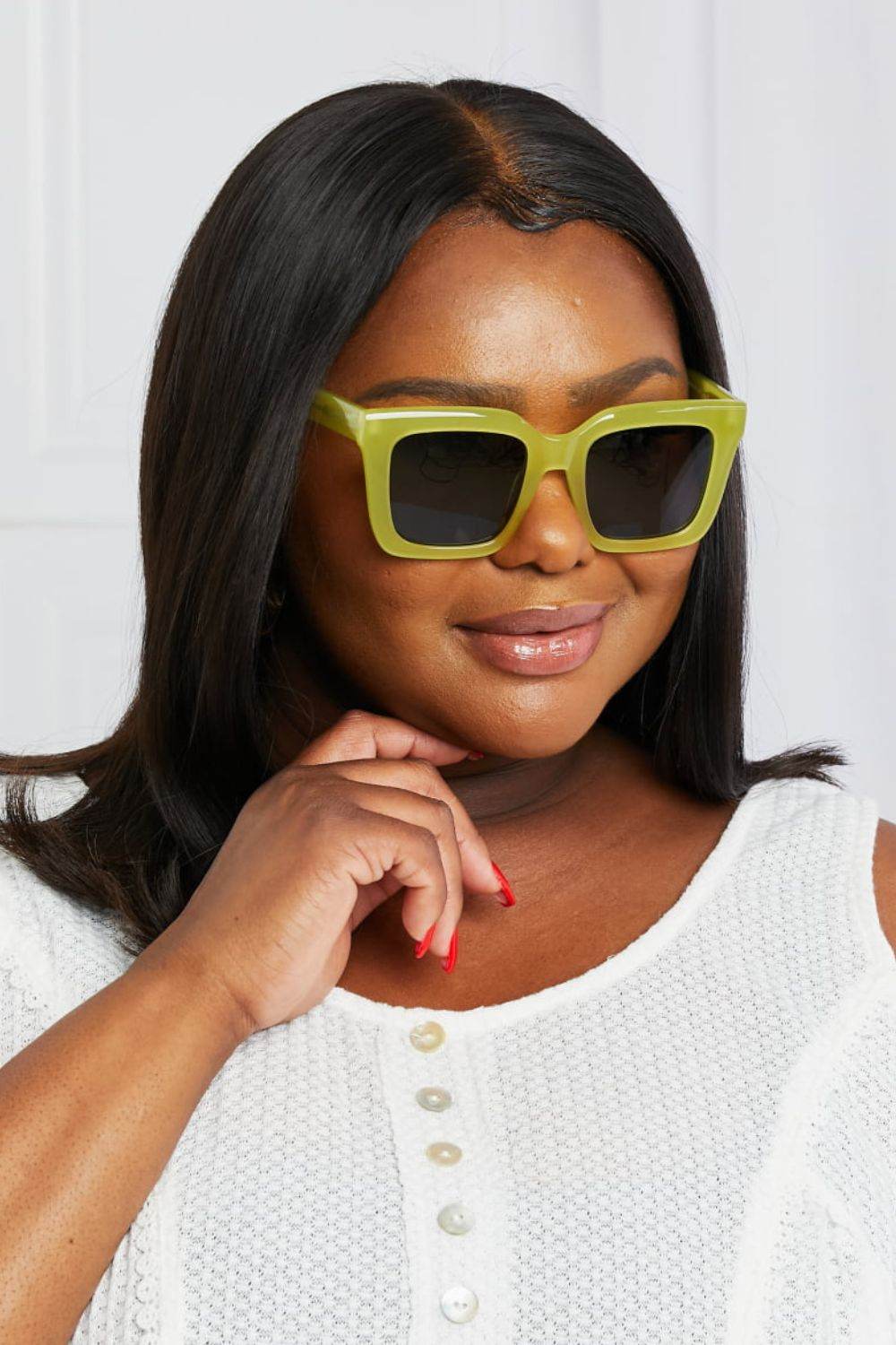 Square TAC Polarization Lens Sunglasses - Delanoir