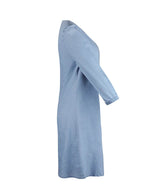 Full Size V-Neck Half Sleeve Dress - Delanoir