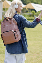 Himawari Waterproof and Anti-Theft Nylon Backpack Bag - Delanoir