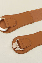 Alloy Buckle Elastic Belt - Delanoir