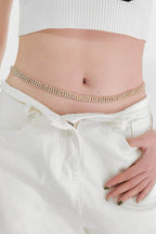 Rhinestones Alloy Belt - Delanoir