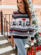 Christmas Round Neck Sweater - Delanoir