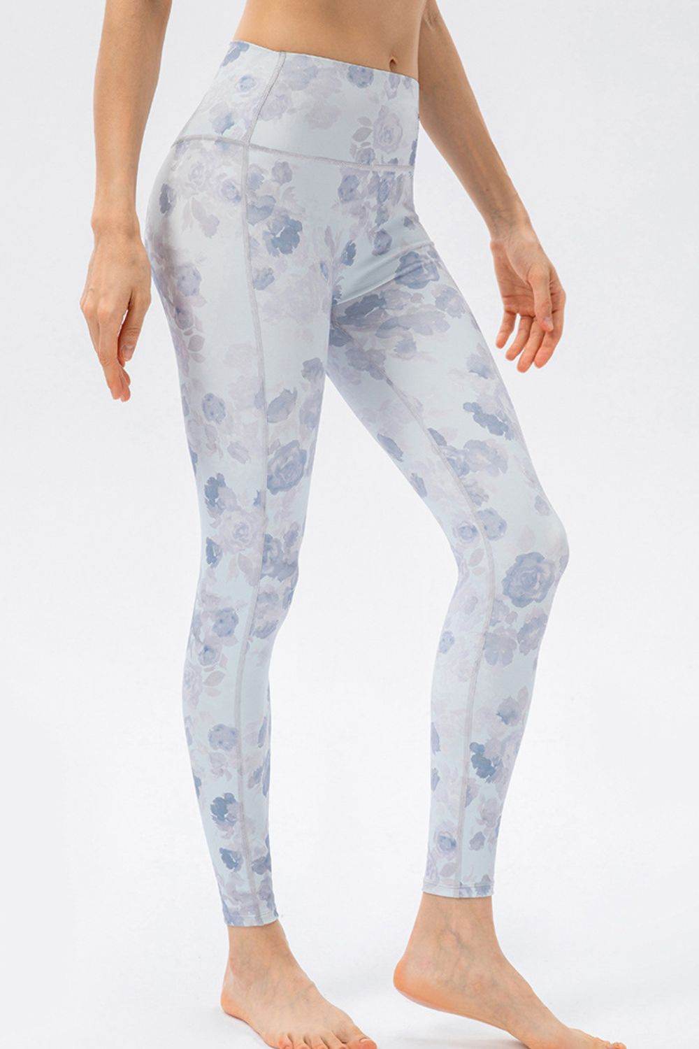 High Waist Skinny Active Pants - Delanoir