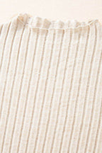 Printed Tie Waist Mock Neck Long Sleeve Dress - Delanoir