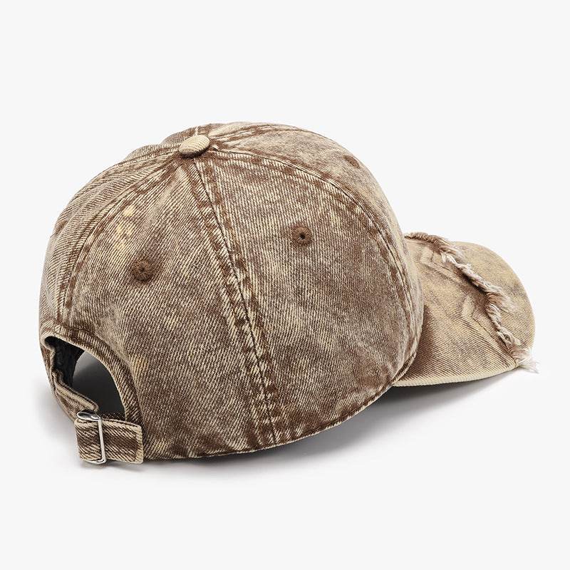 Fringe Adjustable Cotton Baseball Cap - Delanoir
