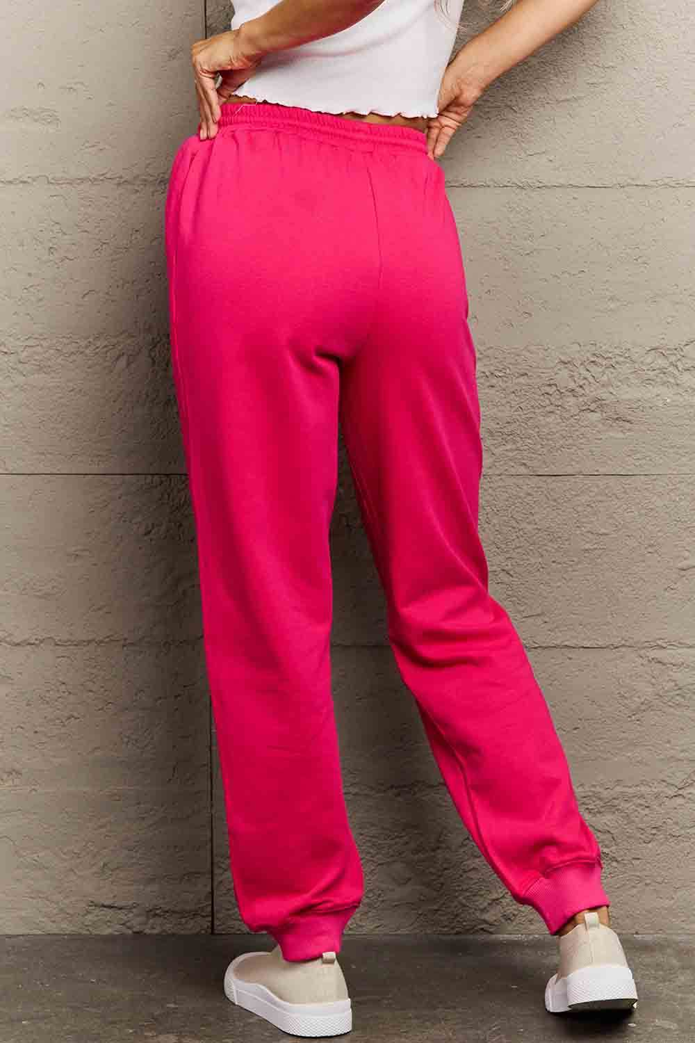Simply Love Simply Love Full Size CA 1850 Graphic Joggers - Delanoir