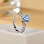 2 Carat Moissanite 925 Sterling Silver Ring - Delanoir