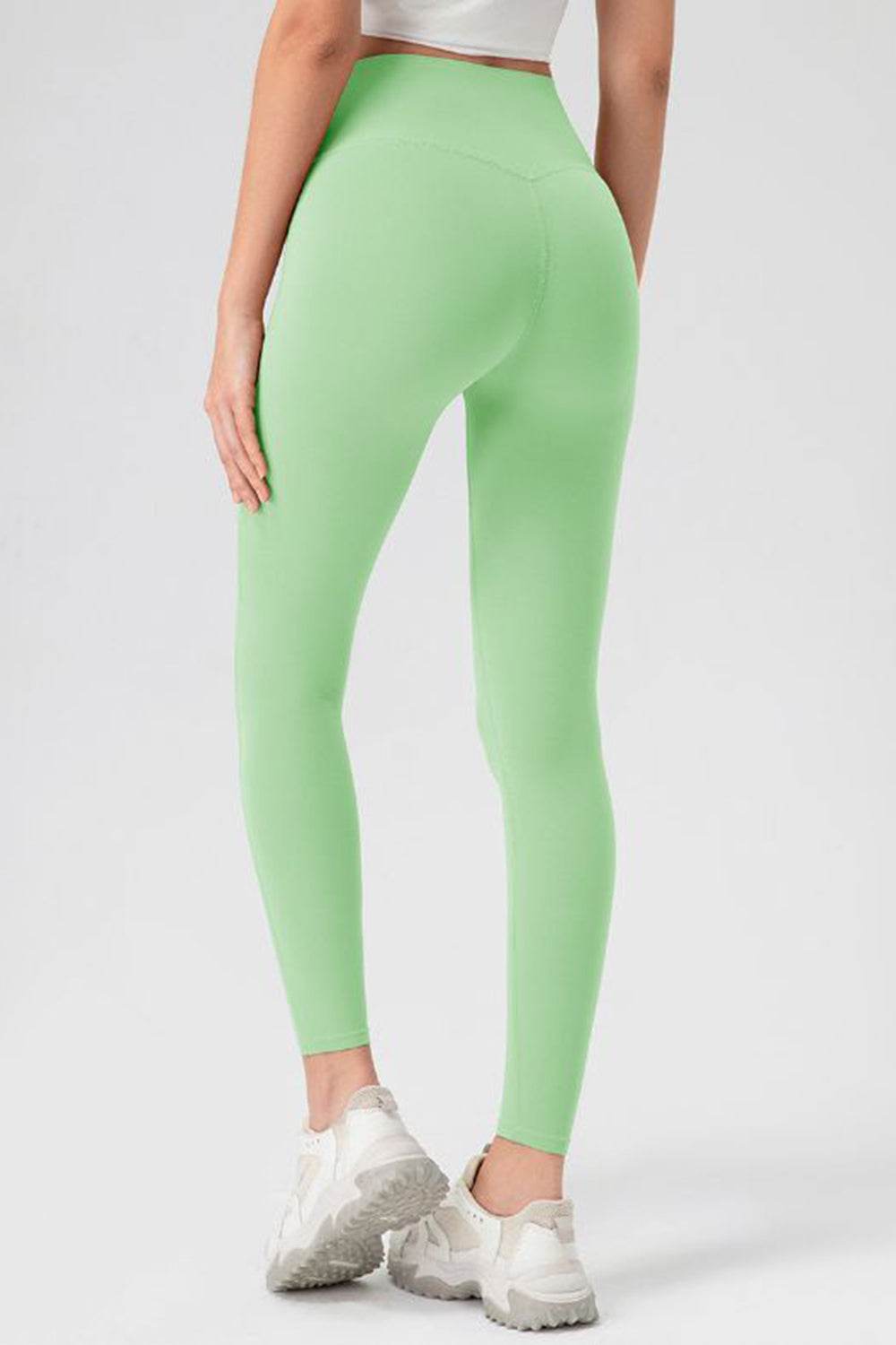 High Waist Skinny Active Pants - Delanoir