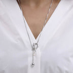 Stainless Steel Bead Necklace - Delanoir