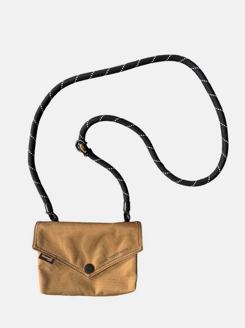 Himawari Solid Color Envelope Shape Crossbody Bag with Removable Strap - Delanoir